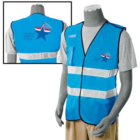 PROPAC Safety Vest Mrc Logo C9058-BLUE MRC